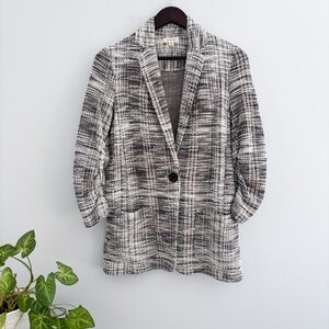 Max Studio tweed knit blazer